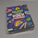 Dan&Darci Kids Rock Painting Kit - Glow in The Dark - Easter Gifts Arts & Crafts for Boys and Girls Ages 6-12 - Craft Activities Kits - Creative Art Toys for 6, 7, 8, 9, 10, 11 & 12 Year Old Kid