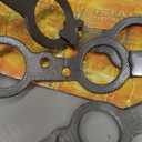 Remflex 2049 Exhaust Gasket for Chevy V8 Engine, (Set of 2)