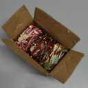 winemana 3 Pack 16.4 Ft Christmas Beads Ribbon, Christmas Tree Trim Rope with Santa Claus Snowman, Xmas Decorations for Garland, Wreath, Gift Wrapping, DIY Crafts Ornaments, Wedding Party Decor