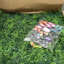 12 Pack 20x20 Fake Turf Mats Anti-UV Evergreen Hedge Backdrop Cover