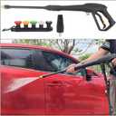 Bear Force Replacement Spray Gun with Extension Wand & M22-15 Connector, Compatible with Some of Ryobi, Greenworks, Craftsman, Kar-cher, SunJoe, Westinghouse, LWQ Electric Pressure Washer Max 1900 PSI