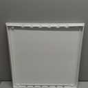 Repa Market 6 x 6 Inch Wall Access Panel for Drywall  White ABS Plastic Wall Hole Cover Plate/Plumbing Access Panel for Drywall & Ceiling/Cover Plates with Latch  Durable Service Hatch