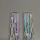 2 PACK Mini Bag Sealer Heat Seal, Handheld Food Sealer Bag Resealer for Food Storage, Portable Smart Heat Sealer Machine with 45 Power Cable for Chip Bags, Plastic Bags, Snack Bags (Green+Purple)