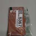 POPRUN Pocket Calendar 2026 (Slim Size-3.5'' x 6.5''), 12 Months (Jan. - Dec. 2026) Small Planner Weekly and Monthly for Purse with Pen Holder, Storage Pocket, Vegan Leather Hardcover - Brown