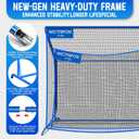 7x7ft Golf Net w/Extra Striking Net, Heavy Duty Golf Hitting Practice Net