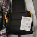 Chicco KidFit ClearTex Plus 2-in-1 Belt-Positioning Booster Car Seat, Backless and High Back Booster Seat, for Children Aged 4 Years and up and 40-100 lbs., Obsidian/Black, EXP: APR 2034