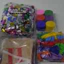 275 PC Colorful Birthday Party Decorations for Boy, Girl- Rainbow Party Supplies, Happy Birthday Banner, Balloons Garland Arch Kit Tablecloth Honeycomb Cake Topper Plates Cups Napkins Straws, 25 Guest