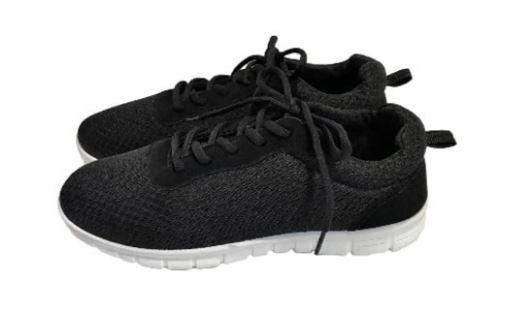 Bobbie Brooks Ladies Black Sneakers Size 9
