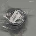 Garage Door Weather Seal - Bottom Seal Bead Type - Grey Vinyl (10')