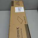 Front Door Mat Outside Entrance, 72" x 24" Doormat Outdoor Indoor Entrance, Non Slip Indoor Mats for Entryway, Heavy Duty Waterproof Low Profile Welcome Mat for Entry, Patio, High Traffic Areas (Black Mesh)