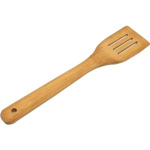 Wooden Spatula - 11.8 Bamboo Utensil Kitchen Cooking Tools Spoon, Stir Fry and Mixing, Essential Tools, Natural and High Heat Resistance for Non Stick Cookware