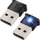 Mini USB LED Car Light, DC 5V Intelligent Interior Car Lights, Atmosphere Lamp for Car, Plug-in Interface, Suitable for Car, Laptop Keyboard, Home Office, Adjustable Brightness (USB-A*2)