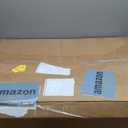 Home Zone Living 13 Gallon Slim Kitchen Trash Can with Dual Compartments for Trash and Recycling, Soft Close Lid, Step Pedal, Stainless Steel, Silver