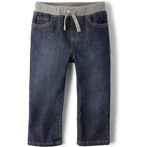 The Children's Place Baby Boys' and Toddler Straight Leg Jeans (3T, Liberty Blue)
