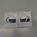 2 x Popdigito Collapsible Water Bottles 20.6oz Silicone Foldable Leakproof BPA Free Reusable Lightweight Portable Sport Water Bottles For Travel Camping Hiking Outdoor Indoor Detachable for Dishwasher (Dark Blue)