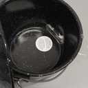 MIRRO 3.0qt Enamel Convex Kettle, Black