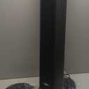 DREO Tower Fan for Bedroom, 2026 Upgraded DC Motor, 28ft/s High Velocity, 20dB Ultra Quiet Standing Fan, 8 Speeds 4 Modes, 90 Oscillating Bladeless Fan for Indoors, Floor Fans with Remote, Black