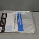 Dunwell Scrapbook Page Protectors 12x12, (25 Pack) Fits 3-Ring Scrapbook Album Binder, Combo Layout Holds 150 4x6 Vertical Photos, plus 6x12 Top Pocket, 12x12 Refill Pages Protectors, Acid-Free Poly 