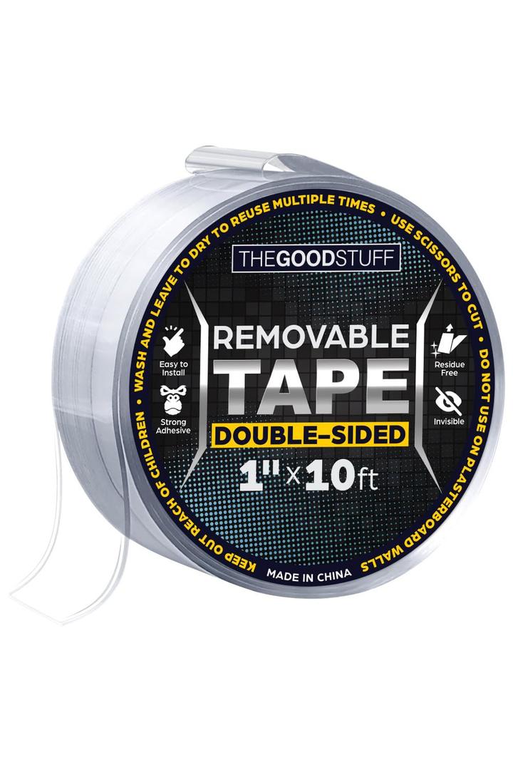 Super Double-sided Tape Size: 1.0 Thickness: 0.8"/0.4"