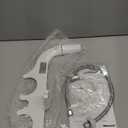 SAMODRA Ultra-Slim Hygienic Bidets Attachment for Existing Toilets - Adjustable Fresh Water Pressure Dual Nozzle (Frontal & Rear Wash) Easy to Install, Silver