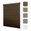 Boolegon Cordless Cellular Shades, Light Filtering Brown, Customized Size
