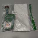 Christmas Pet Set - 3 Cat Food Can Lids & 1 BPA-Free Can Opener | Cute Paw Shape Opener Spatula Spoon for Wet Food | Silicone Spoon & Covers for Dog Cat - Christmas Green