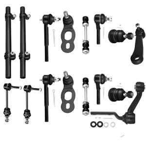 SCITOO 16-PC SET Suspension Kit - fit for Ford Crown Victoria for Lincoln Town Car for Mercury Grand Marquis Idler Arm Pitman Arm Front Sway Bar Link Tie Rod End Tie Rod Adjusting Sleeve Ball Joint