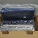 Dog Playpen 50  50 inch, Puppy Playpen with Bottom, 32 Inch Height Pet Playpen (Royal Blue)