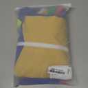 Womens 80s Tracksuit Retro Hip Hop Windbreaker Women Disco Tracksuit Sets Colorblock One Piece Outfits Set (Medium, Yellow)