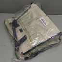 Canvas Tote Bag for Women, 15-Pockets Work Laptop Tote Purse Large Crossbody Nurse Teacher Bible Bag for School Travel Daily | with Strap & Zipper, Multi Compartment, Stand Upright Stably, College Shoulder Bag, Clinical Nursing Bag, Ideal Gift for Women (Medium-14inch, M2.black & White)