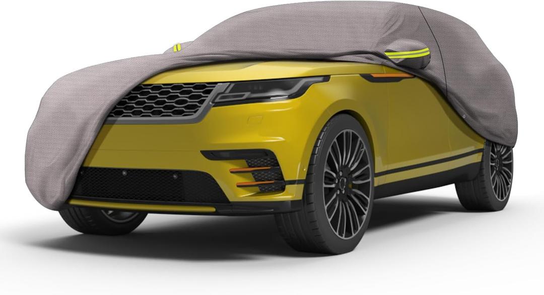Seal Skin Covers SUV Cover Waterproof All Weather Outdoor Full Exterior Covers for Automobiles UV Protection Windproof Dustproof Universal Fit for SUV (182"-190" L X 70" H)