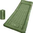 SEVNPRIME 78in x 29in x 5in Camping Sleeping Pad, Upgraded Durable Waterproof Compact Traveling Air Mattress, Built-in Foot Pump, Ultralight Inflatable Sleeping Mat for Backpacking, Hiking