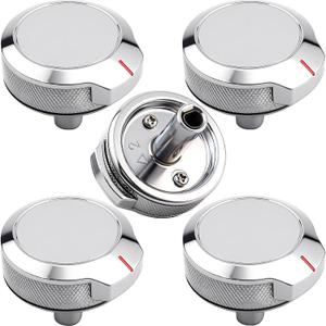 W11084158 W10884728 Range Knobs Compatible with Whirlpool. (OEM) W11084158 Knobs Replace W10884728 for KCES556HBL KCES556HSS KCES550HBL KCES550HSS KCED606GBL KCED606GSS KCED600GBL KCED600GSS -5p