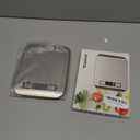 Food Scale, 11lb Digital Kitchen Scale with 6 Units LCD Display and Tare Function,Compact Design for Baking,Healthy Cooking,Meal Prep, 304 Stainless Steel