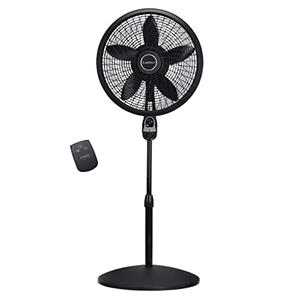 Lasko Cyclone Oscillating Pedestal Fan - Adjustable to 54" - 1843 - Black