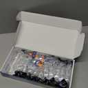 Raxwell Clear Safety Glasses 12-Pack,ANSI Z87.1 Certified Protective Eyewear,Wraparound Anti-Scratch Work,Impact-Resistant Polycarbonate Lense,UV Eye Protection for Construction,Lab,Industrial,DIY Use