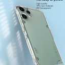 Foluu Clear Case for Nothing CMF Phone 2 Pro - Slim Fit Scratch Resistant TPU Silicone Reinforced Corners Protective Cover for Nothing CMF Phone 2 Pro 2025