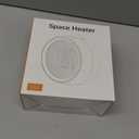 Space Heater, Portable Electric 500W PTC Ceramic Heaters for Indoor Use, Efficient Fast Heating, Tip-Over & Overheat Protection, Quiet Small Mini Desk Heater for Bathroom Home Office Bedroom (Black)