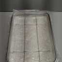 Air Fryer Basket for Oven, 15.6"x11.6" Medium Stainless Steel Baking Tray Pant Oven Air Fryer Pan Rack for Cooking Baking Dishwasher and Broiling