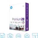 HP Printer Paper | 8.5 x 11 Paper | Premium 28 lb | 1 Ream - 500 Sheets | 100 Bright | Made in USA - FSC Certified | 205200R