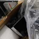 Amazon Basics Industrial Metal Bed Frame with Headboard and Wood Slats, 14 Inches High, Queen, Black