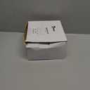 Gisafai 4'' Dryer Vent Cover Outside Walls External Extractor Fan Exhaust Vent Cap Stainless Steel Hood Cushioned Non Return Flap with Sealing Gasket Grille Screen(White)