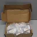 Asidrama 20 Pack Brushed Brass Kitchen Cabinet Knobs Dresser Knobs Drawer Knobs Cabinet Hardware Zinc Knobs for Dresser Drawers (Single Hole Knob)