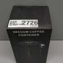 Electric Vacuum Coffee Canister, 1.3L Glass Airtight Food Storage Containers with Smart Pressure Sensor, Automatic Coffee Bean Container Rechargeable with LED Display Window for Kitchen Food Storage