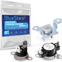 BlueStars Ultra Durable 137032600 134120900 Dryer Thermal Limiter & 3204267 Thermostat Replacement Kit - Compatible with Frigi.daire & Kenmore Dryers - Replace 3205659 1489053 AP4368739