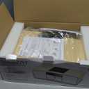 Nostalgic Bluetooth Stereo System for Home, WISCENT Vintage Micro HiFi Systems CD Player,with Bluetooth Audio Streaming,FM Radio,USB Port,Aux-in,Earphone Port (Wood Color)