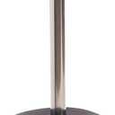 BINO | Toilet Brush with Holder Silicone Coated Ceramic, Grey | Toilet Bowl Brush and Holder Bowl | Bathroom Cleaner (Gray)