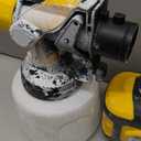 Paint Sprayer for House Painting, Paint Sprayer with 1000W Powerful Copper Motor, 1400ml (47oz) Container, 6 Brass Nozzles & LED Light, Easy to Clean for House, Fence, Furniture, DIY, Garden, Walls