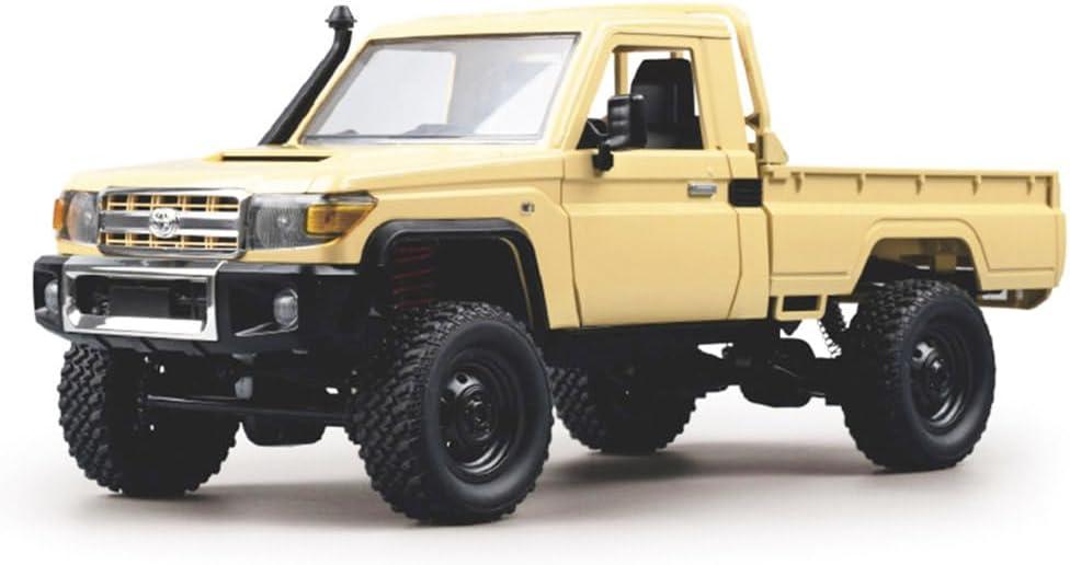 RC Rock Crawler 4x4 RC Truck Toyota LC79 1/12 Remote Control Truck, MN82 RC Crawler Off Road Pickup 2.4G All Terrain 280 Motor Proportional Throttle Steering RTR Hobby Toy Adult