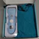 Baby Hair Clippers, Professional Quiet Hair Trimmer for Kids and Toddler, Waterproof & Rechargeable Cordless Hair Cutting Machine for Children, with LCD Display (Blue)